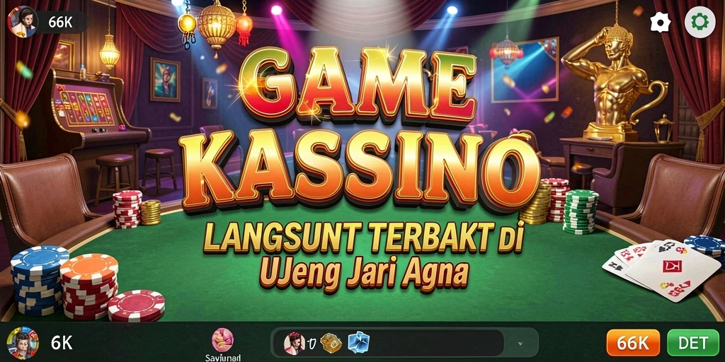 Tampilan gameplay Live Casino yang memukau dan interaktif.