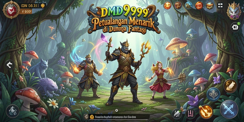 Gameplay DMD999 yang menampilkan aksi petualangan seru dan menegangkan.