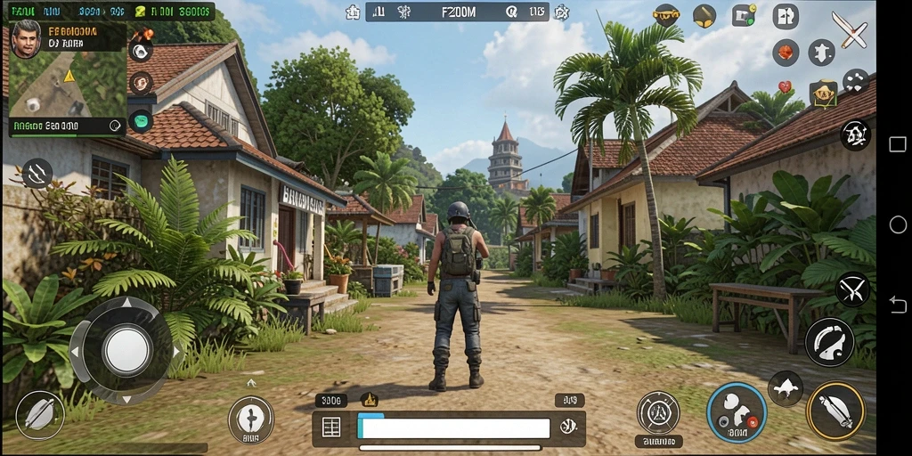 Tampilan gameplay F200M menampilkan pengalaman simulasi yang mendalam.