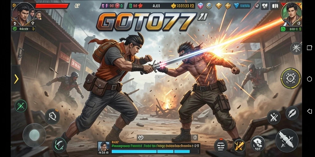 Tampilan gameplay GOTO77 yang seru dan penuh aksi.