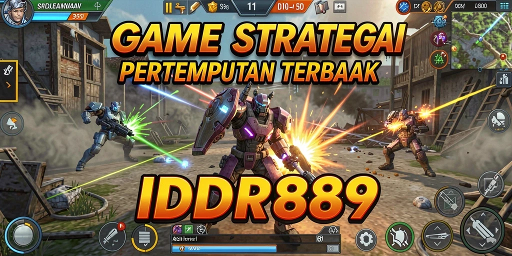 Screenshot gameplay menarik dari IDR89 yang menunjukkan strategi pertempuran.