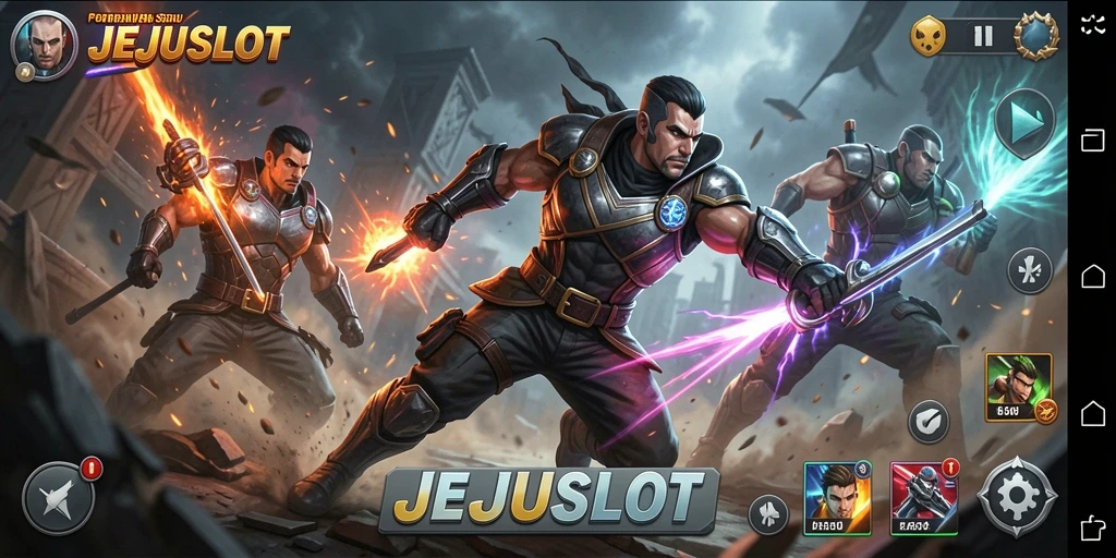 Tangkapan layar permainan <strong>JEJUSLOT</strong> yang menunjukkan aksi kejar mengejar yang mendebarkan.