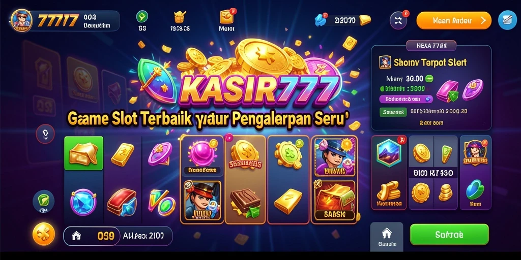 Screenshot gameplay KASIR777 yang menampilkan keseruan slot.