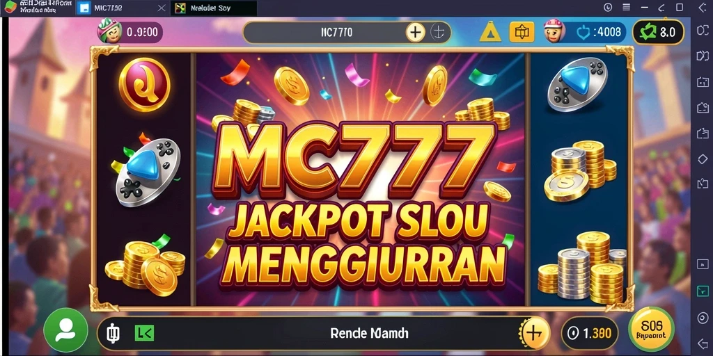 Tampilan menarik dari gameplay slot MC777 yang memikat.