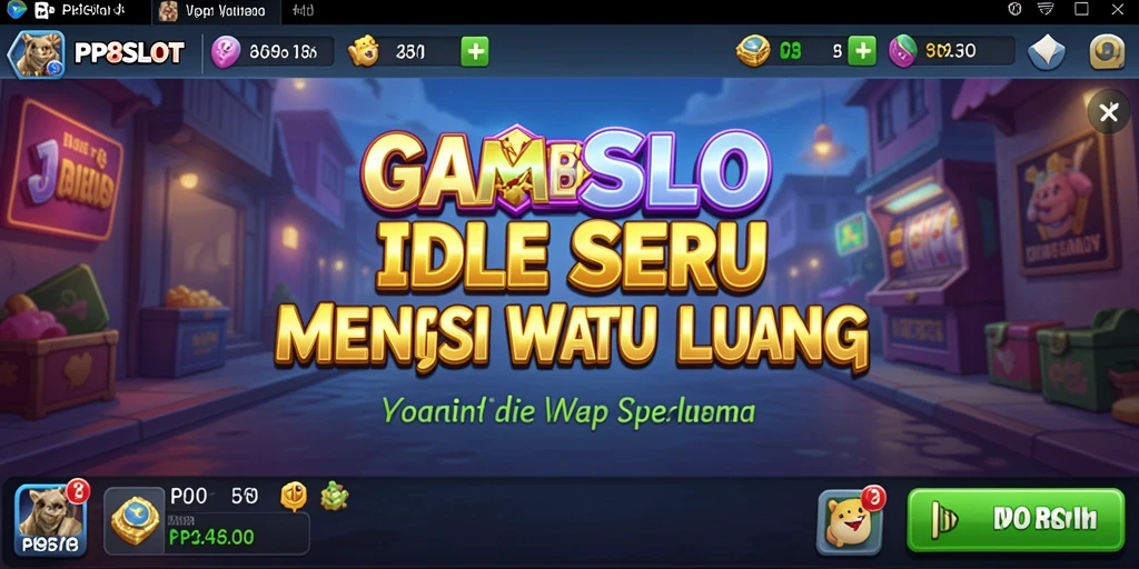 Tampilan gameplay Idle yang seru dan mengasyikkan
