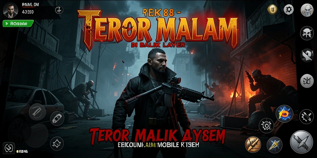 Gameplay RK88 yang menegangkan dengan suasana horor yang kental.