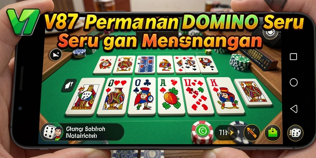 Tampilan gameplay dari V87 yang menarik dan interaktif.